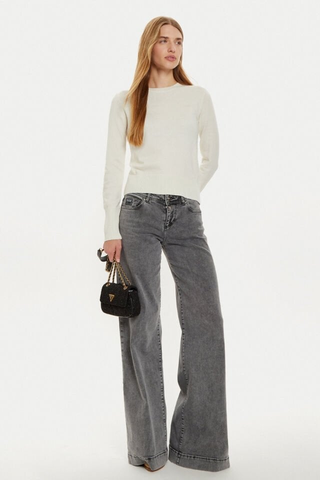 Guess Kadın Kazak Krem