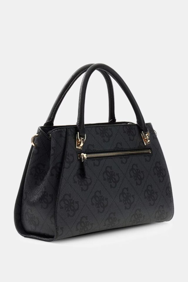 Guess Noelle Logolu El Çantası Siyah