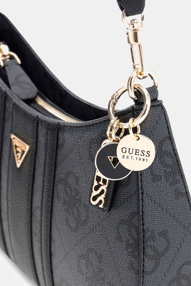 Guess Noelle Omuz Çantası Siyah