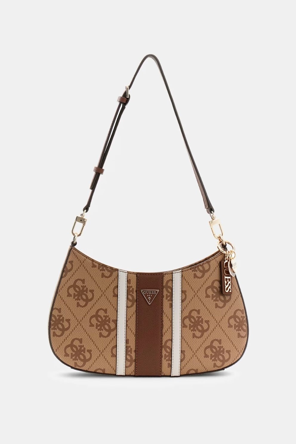 Guess Noelle Omuz Çantası Kahve