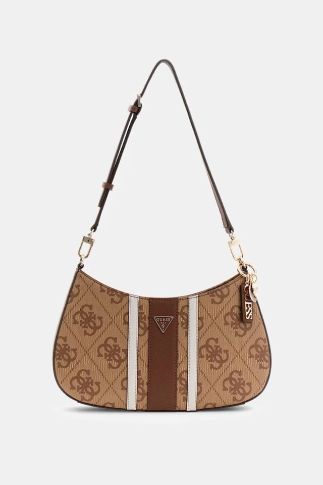 Guess Noelle Omuz Çantası Kahve