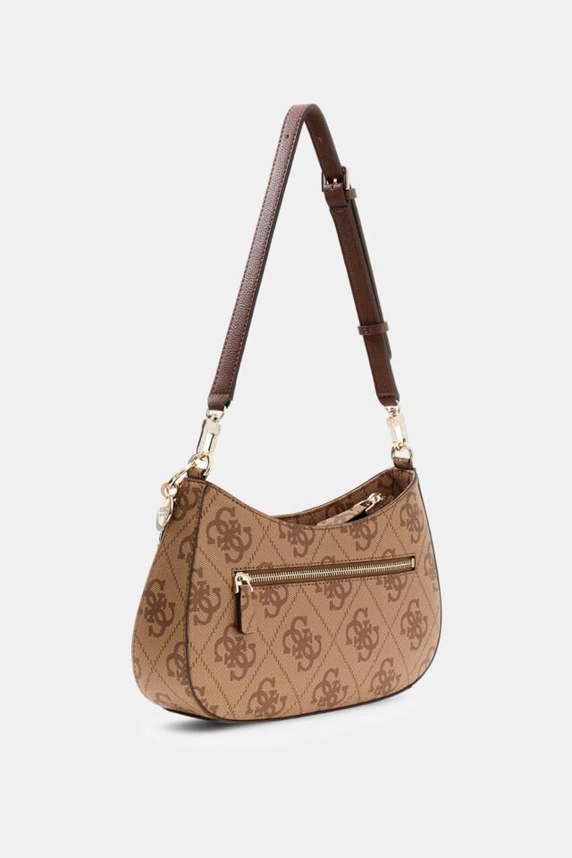 Guess Noelle Omuz Çantası Kahve