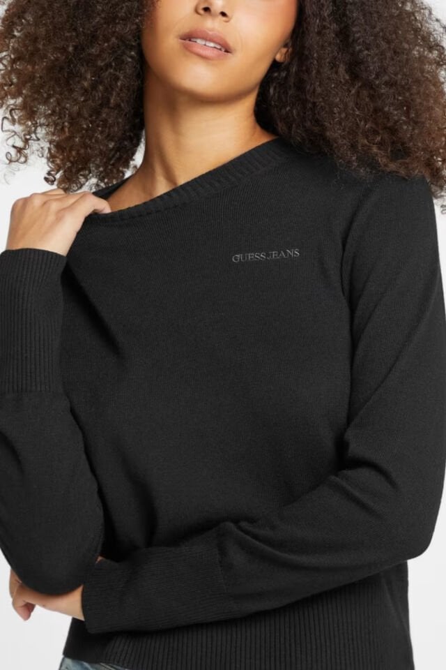 Guess Kadın Kazak Siyah