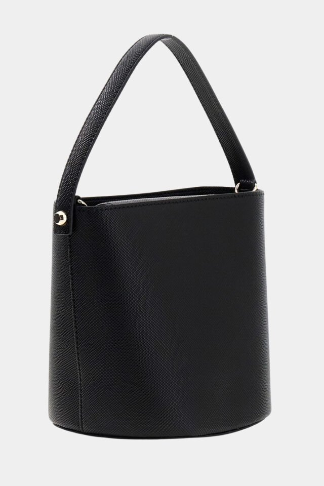 Guess Patsie Üstten Saplı Kova Çanta Siyah