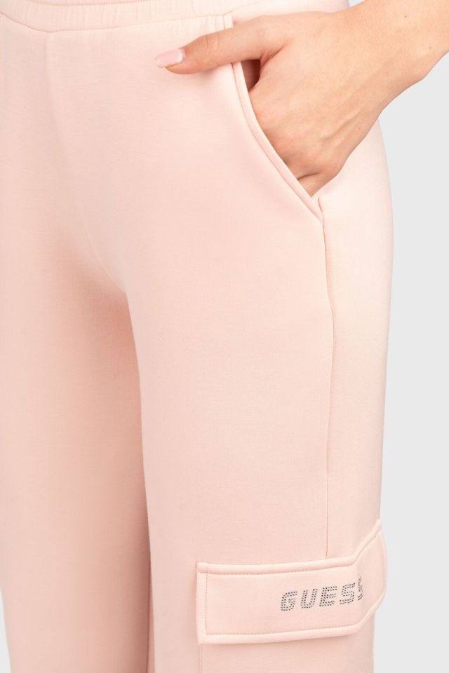 Guess Scuba Kargo Pantolon Pembe