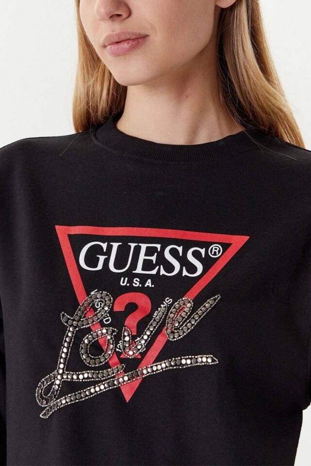 Guess Kadın Sweat Siyah