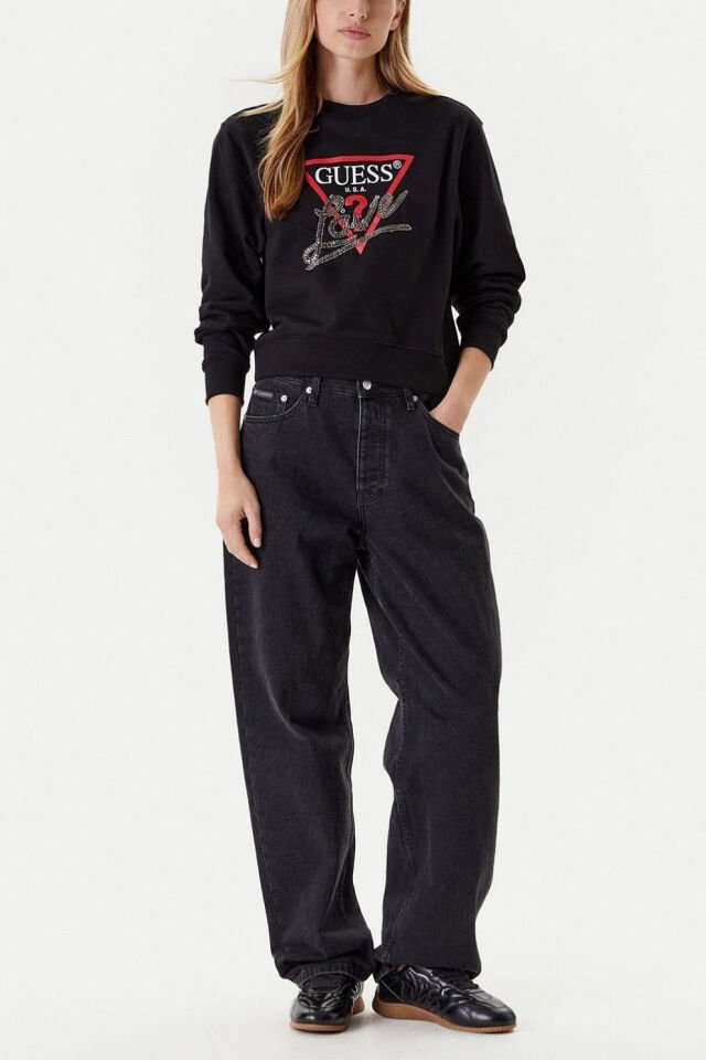 Guess Kadın Sweat Siyah