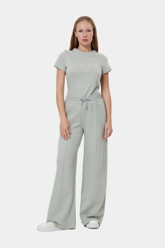 Guess Tişört Normal Kesim Yeşil