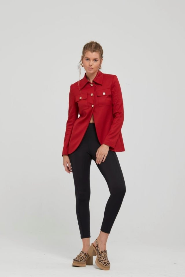 Naar Ceket Kırmızı