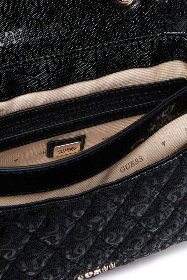 Guess  Tamara Kapitone Crossbody Siyah