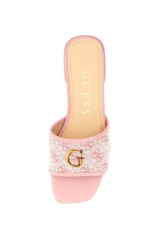 Guess Ten Kadın Terlik Pembe