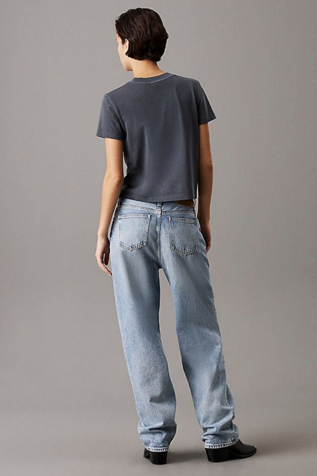 Calvin Klein Washed Puff Print T-shirt Gri L