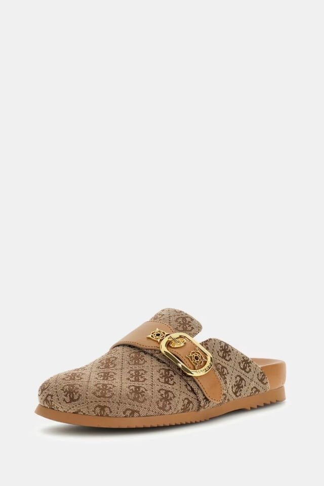 Guess Galavanta 4G Logo Sabot Bej