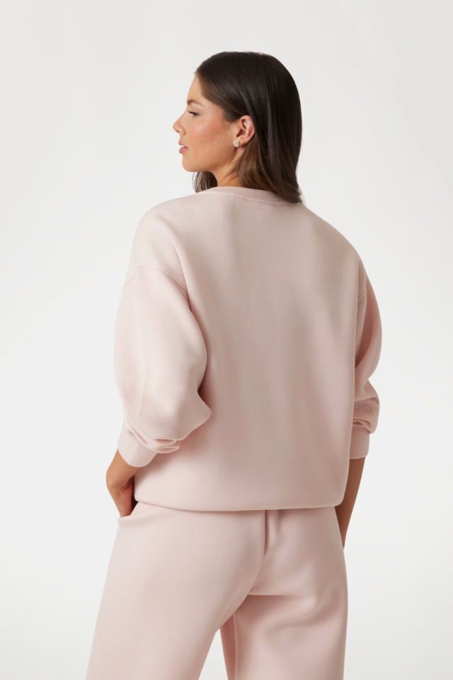 Guess Scuba Sweatshirt Pembe