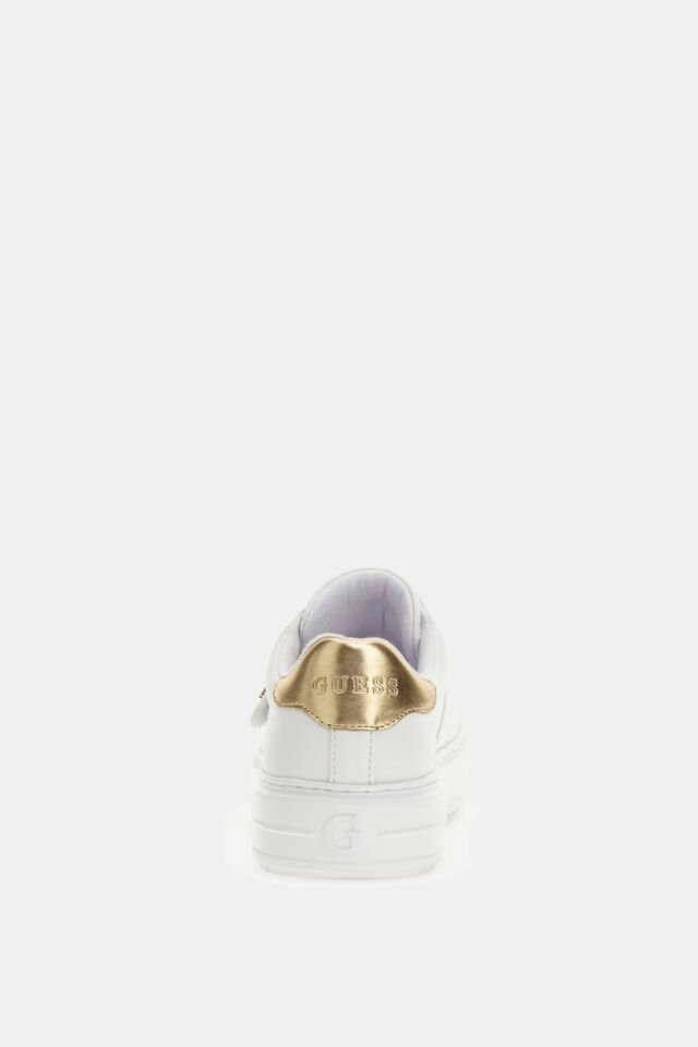 Guess Drift 4G ve Peony Logolu Sneaker Beyaz