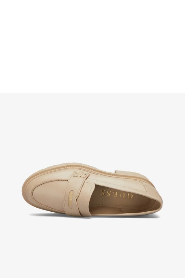 Guess Finda Leather Kadın Ayakkabı Bej