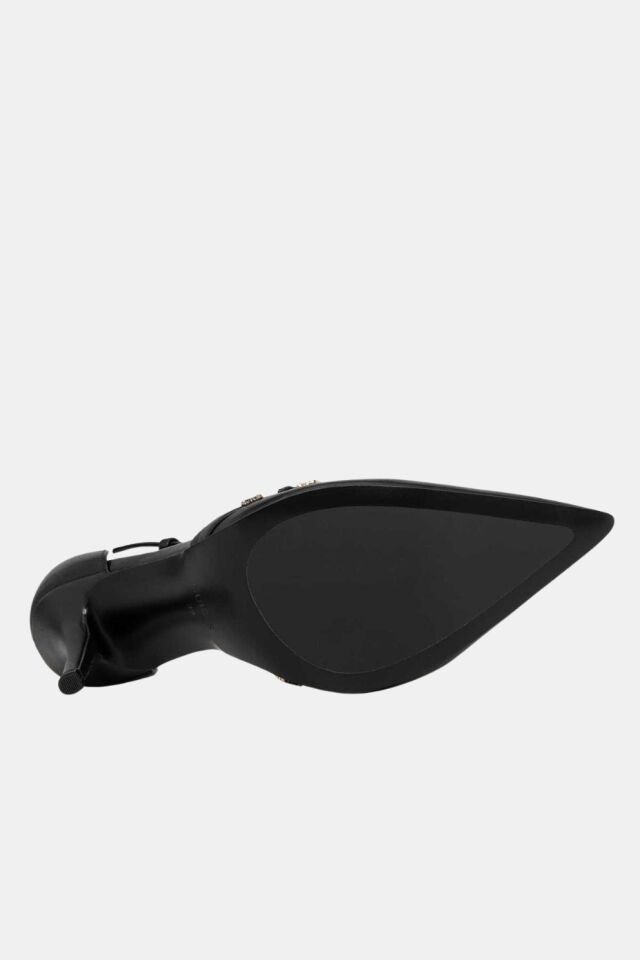 Guess Nanae 4G Peony Logo Mahkeme Ayakkabısı Siyah