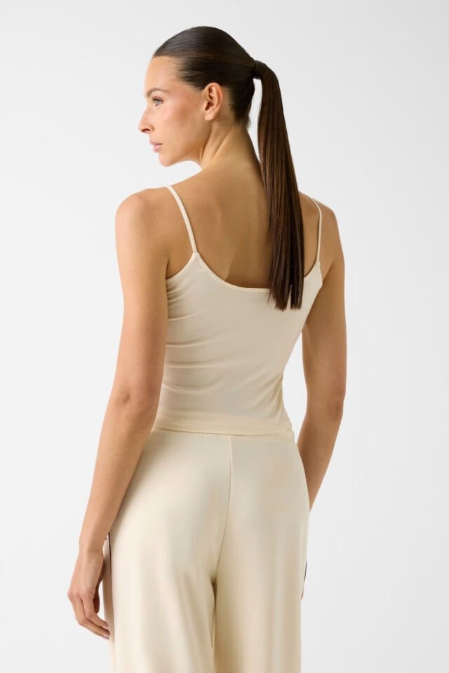 Guess  Fitilli Örgü Üst Krem