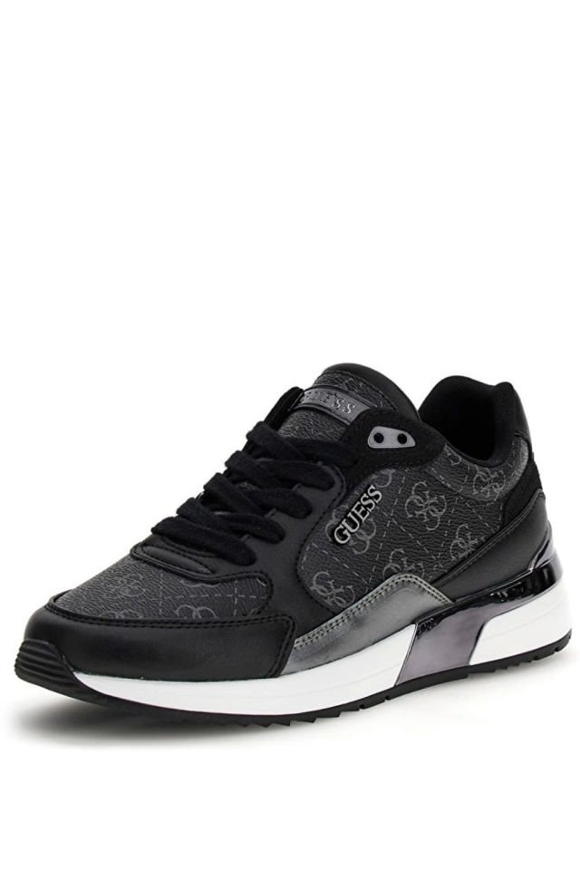 Guess 4G Logolu Kadın Sneaker Siyah