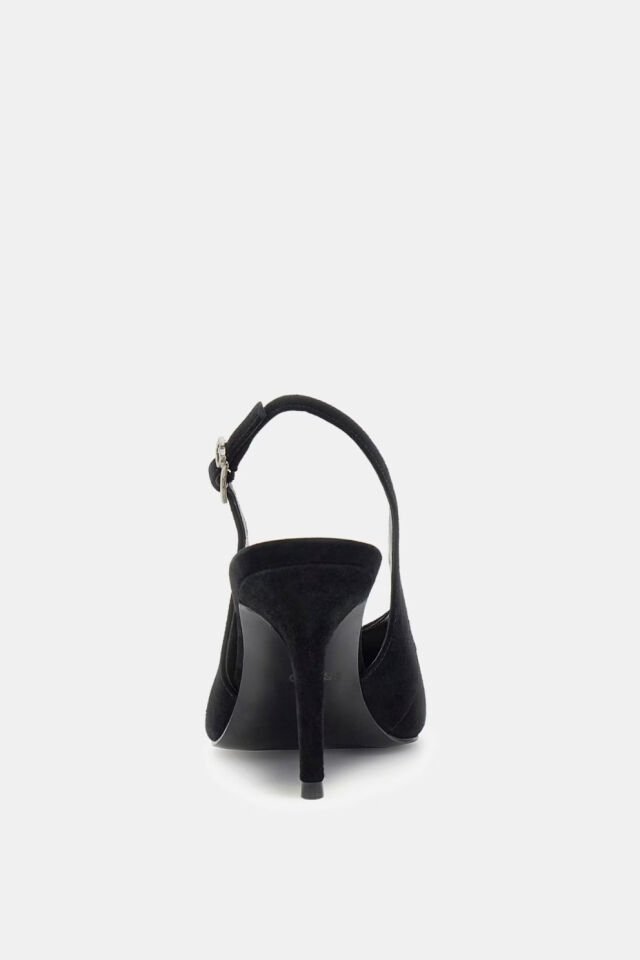 Guess Primo Süet Slingback’ler Siyah
