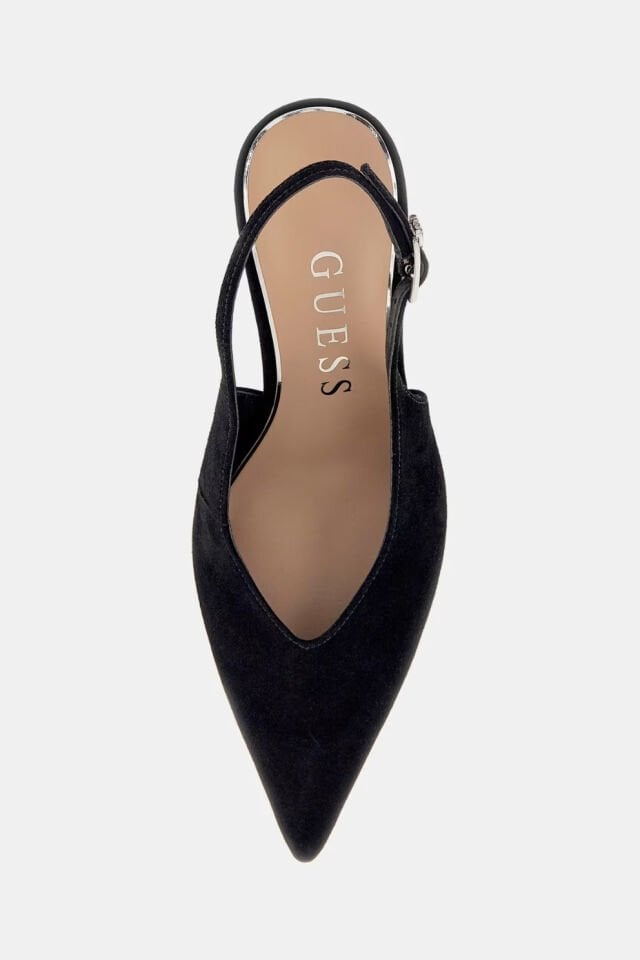 Guess Primo Süet Slingback’ler Siyah