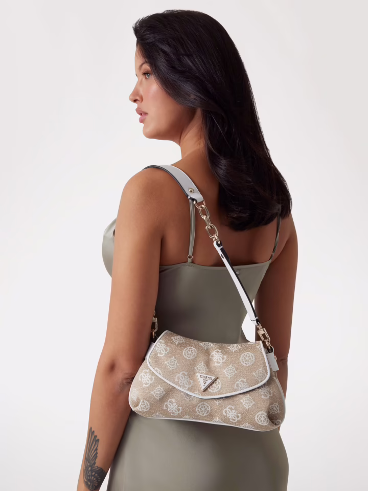 Guess Beyza 4G ve Peony Logolu Çapraz Çanta