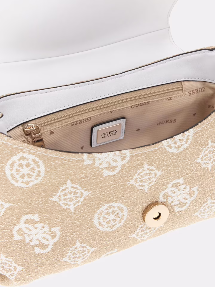 Guess Beyza 4G ve Peony Logolu Çapraz Çanta