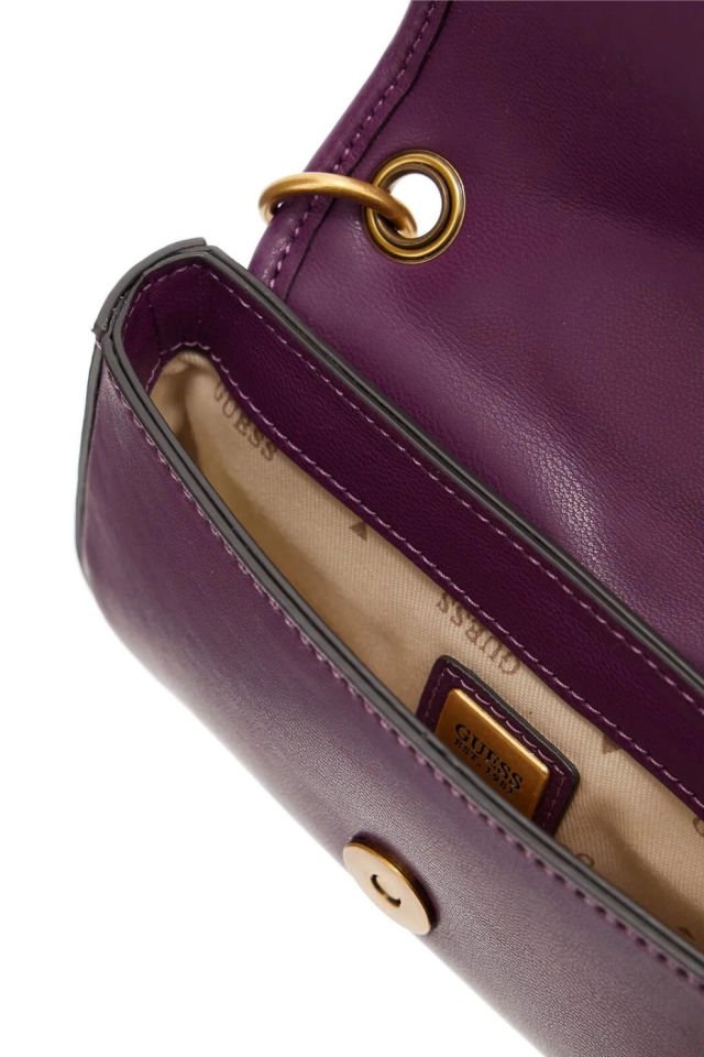 Guess Cilian Kadın Mini Çapraz Askılı Çanta Bordo