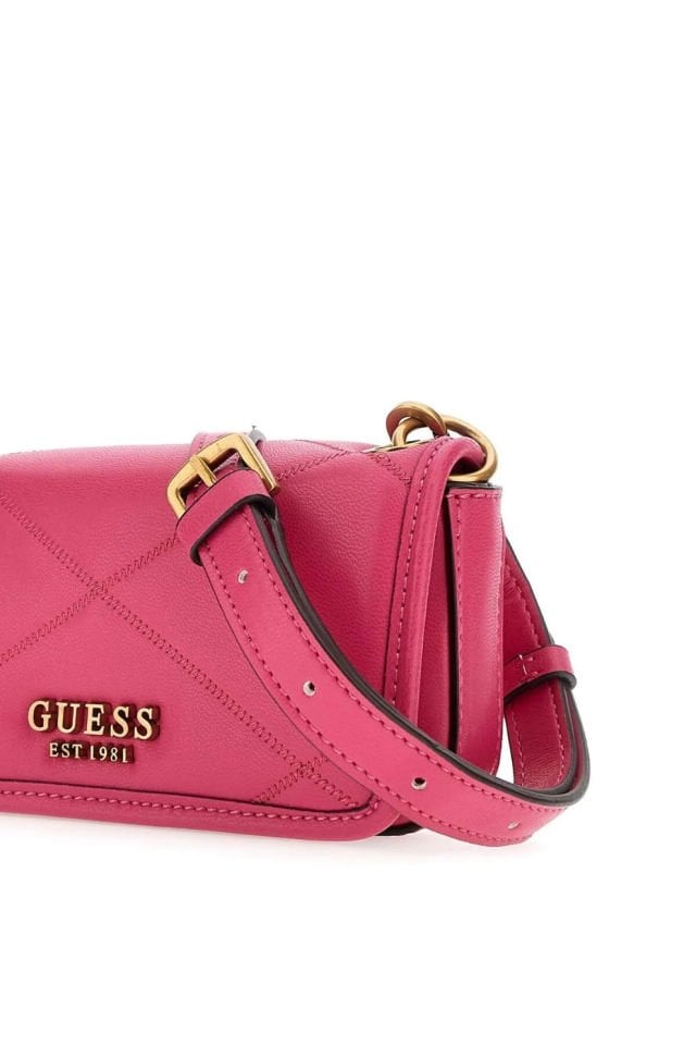 Guess Cilian Kadın Mini Çapraz Askılı Çanta Fuşya