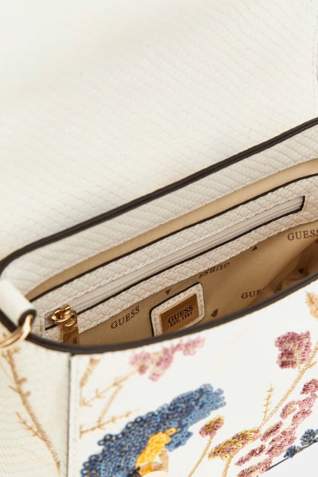Guess Zaria Payetli Mini El Çantası