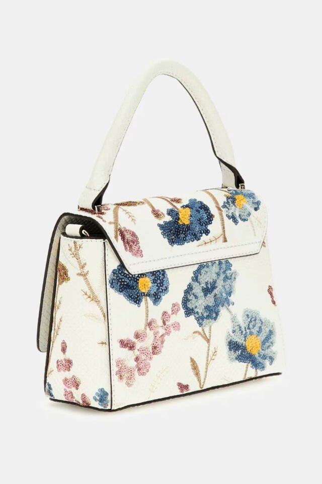 Guess Zaria Payetli Mini El Çantası