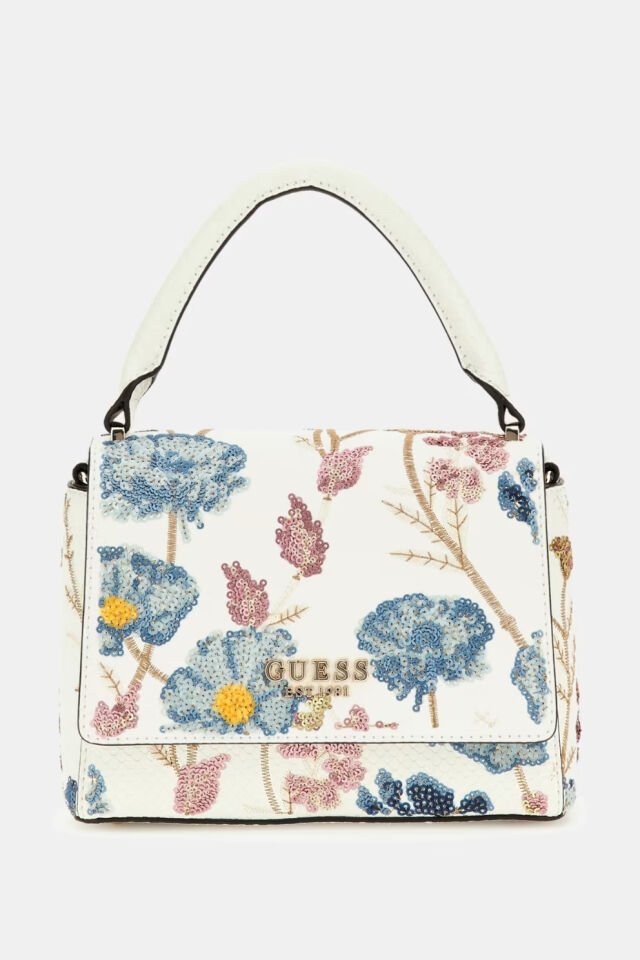 Guess Zaria Payetli Mini El Çantası