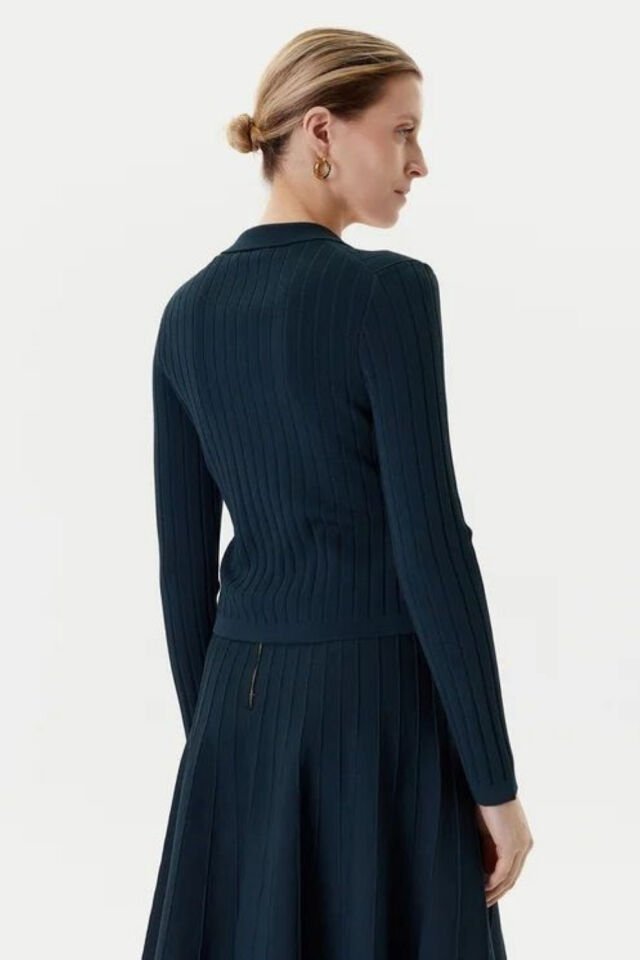 Guess Cardigan Yeşil Normal Kesim Hırka