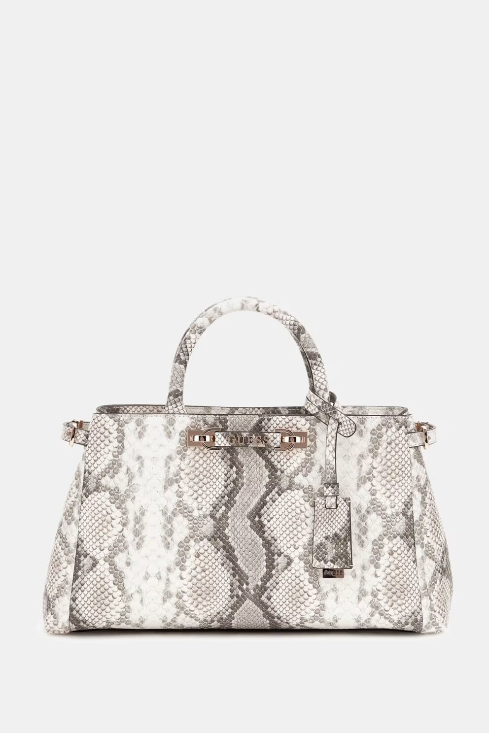 Guess Lefia Piton Desenli Omuz Çantası