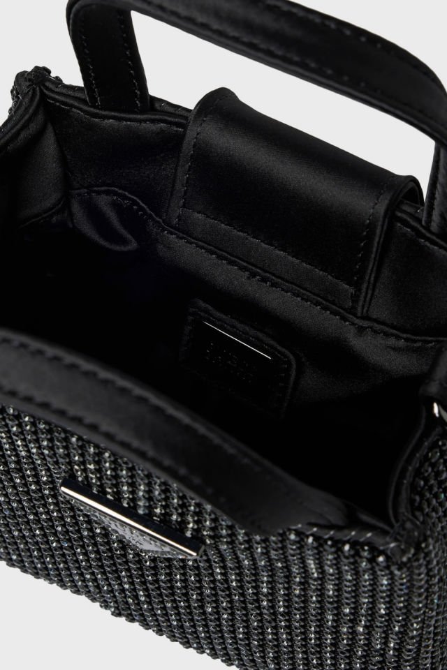 Guess Lua Pouch Kadın Omuz Çantası Siyah