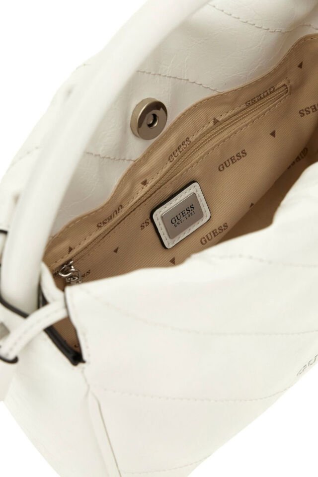 Guess Amys Mini Çanta Beyaz