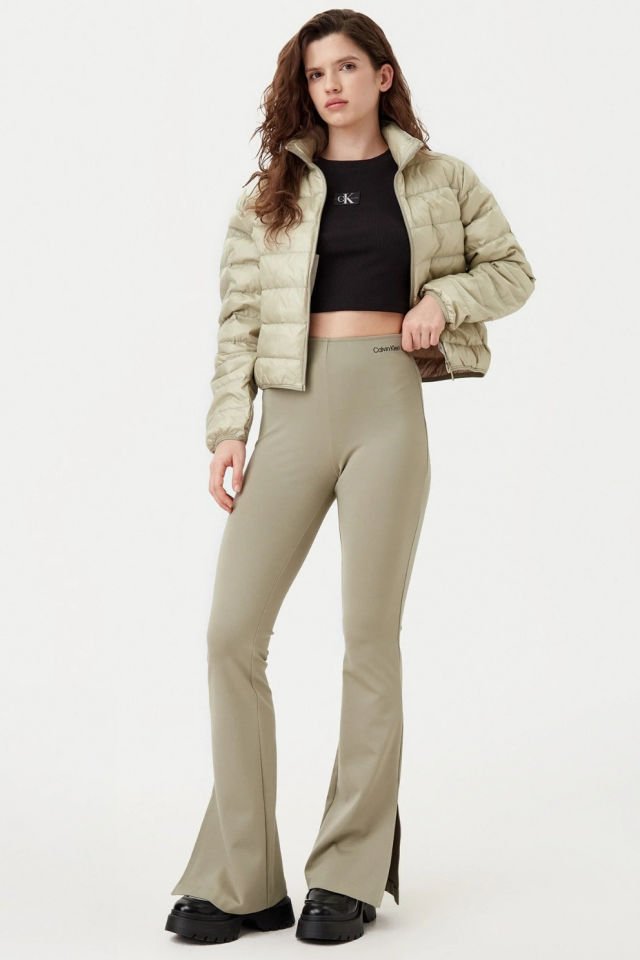 Calvin Klein Pantolon Tayt Milano Slim Fit  Yeşil
