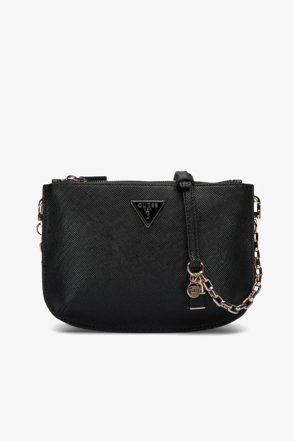 Guess Errin Frame Clutch Kadın El Çantası Siyah