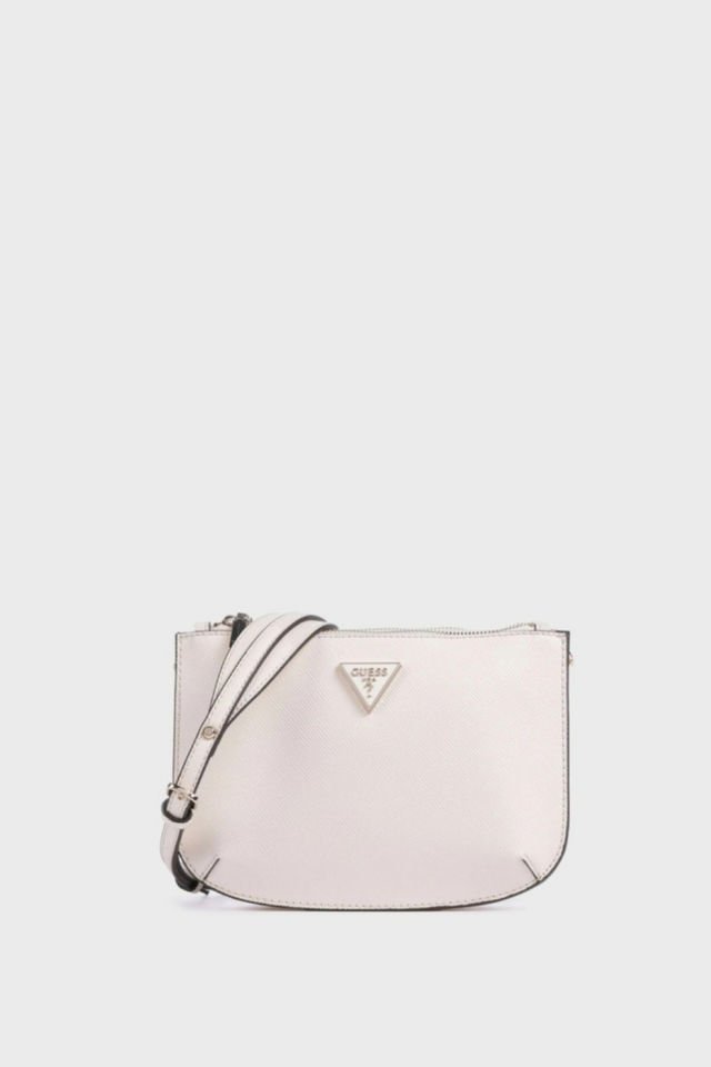 Guess Errin Frame Clutch Kadın El Çantası Krem