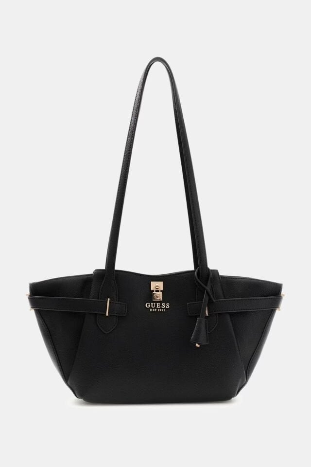 Guess  Yesba Saffiano Omuz Çantası Siyah