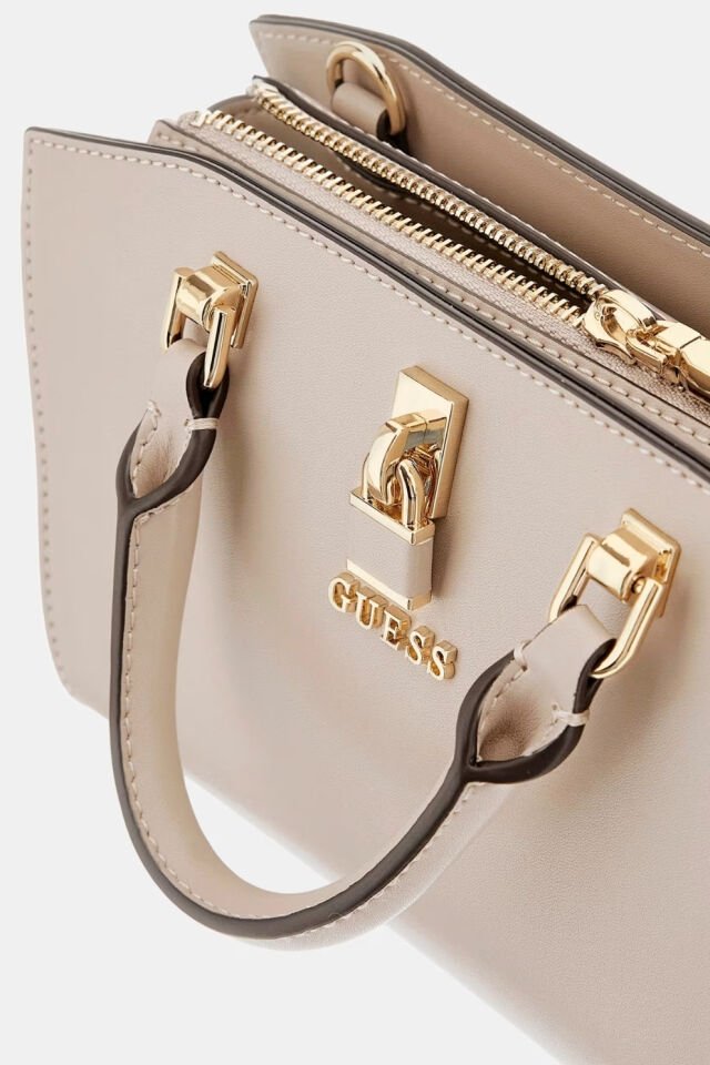 Guess Queensland Charm El Çantası Bej