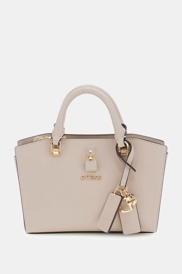 Guess Queensland Charm El Çantası Bej