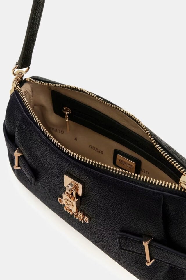 Guess Yesba Mini Omuz Çantası Siyah