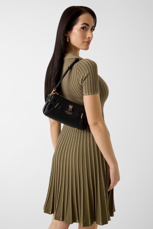 Guess Yesba Mini Omuz Çantası Siyah