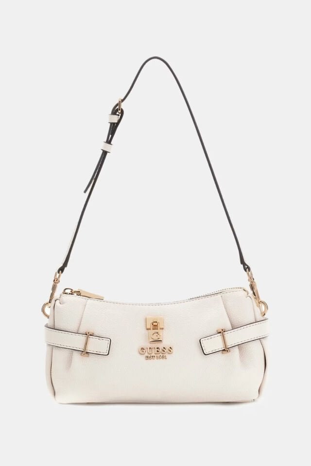 Guess Yesba Mini Omuz Çantası Krem