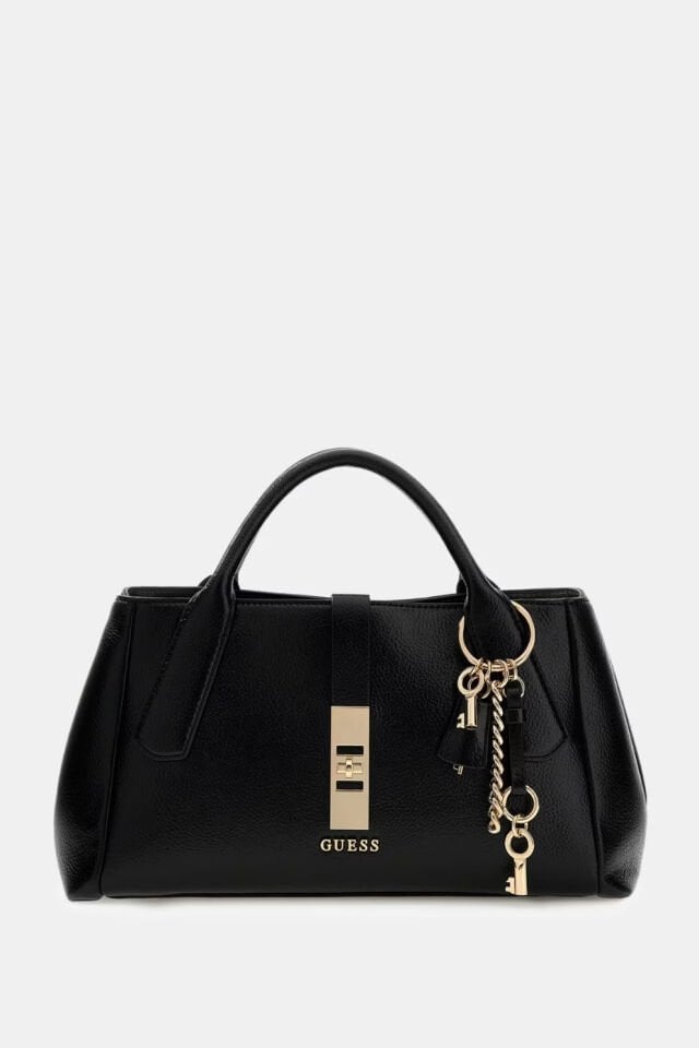 Guess Brooke Charm El Çantası Siyah