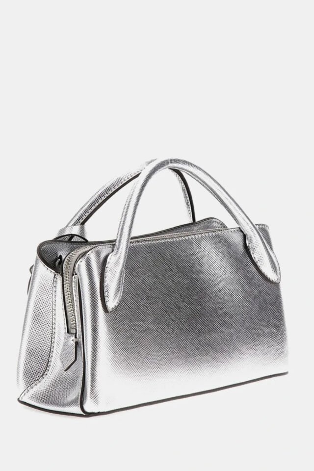 Guess Fedena Sml Gırlfrend Satchel Gri El Çantası