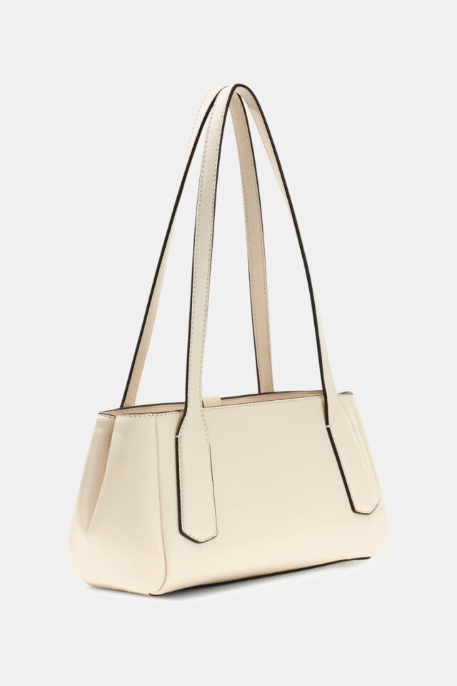 Guess Brooke Charm Omuz Çantası Krem