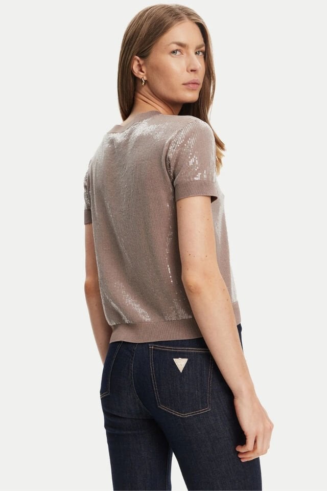 Guess Kazak Normal Kesim Kahverengi