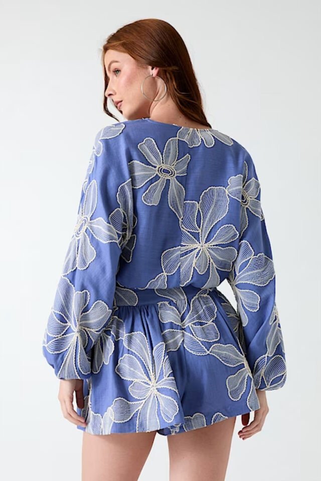 Guess İşlemeli Bluz